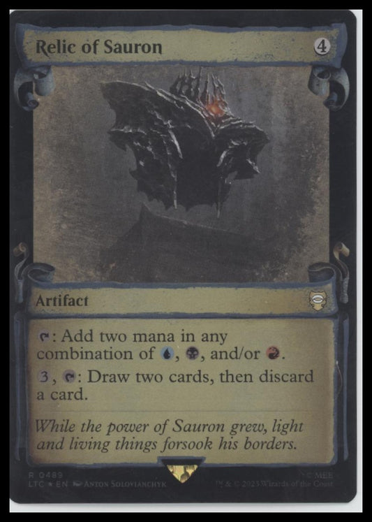 Relic of Sauron (Showcase Scrolls) #489 Foil - Front