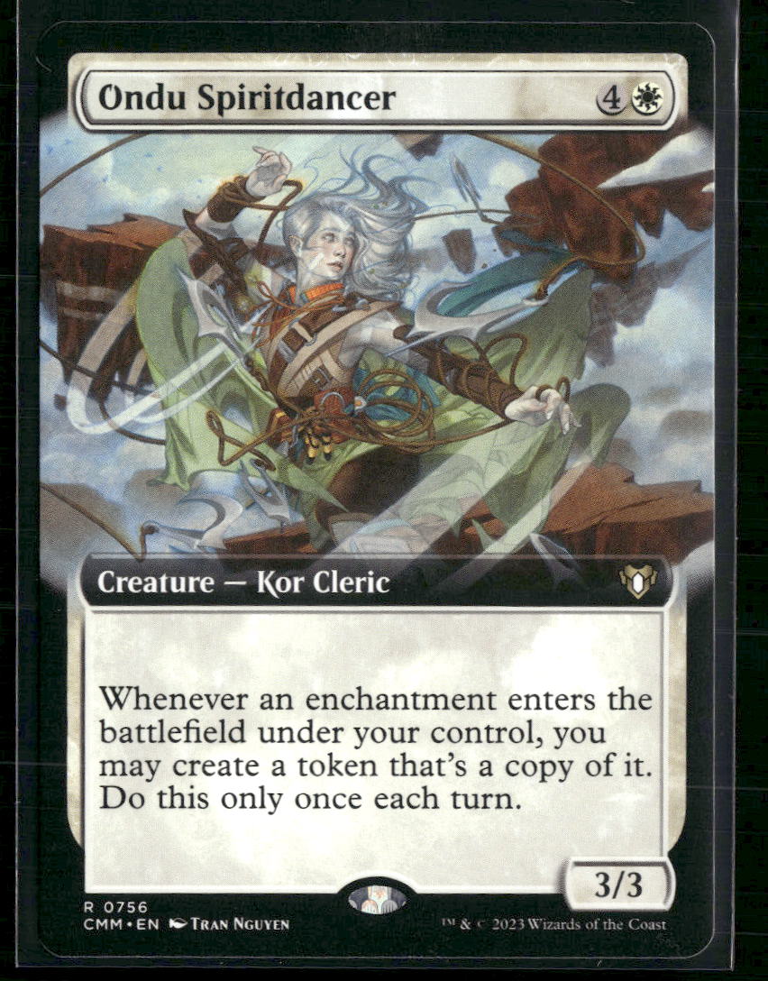 Ondu Spiritdancer (Extended Art) Commander Masters #756 - Front
