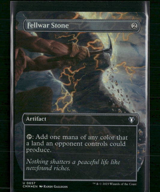Fellwar Stone (Borderless) Commander Masters #657 - Front