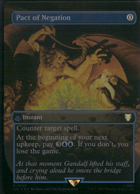 Pact of Negation (Borderless) #523 Foil - Front