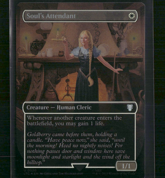 Soul's Attendant (Borderless) #520 Foil - Front
