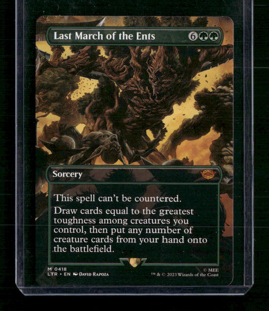 Last march of the Ents (borderless) # 418 - Front