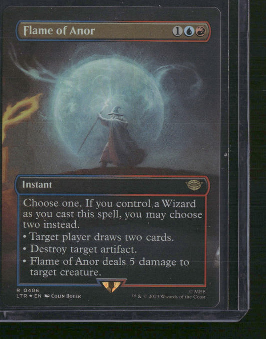 Flame of Anor (Borderless) Tales of Middle-earth #406 Foil - Front