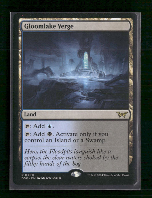 Gloomlake Verge Duskmourn: House of Horror #260 - Front