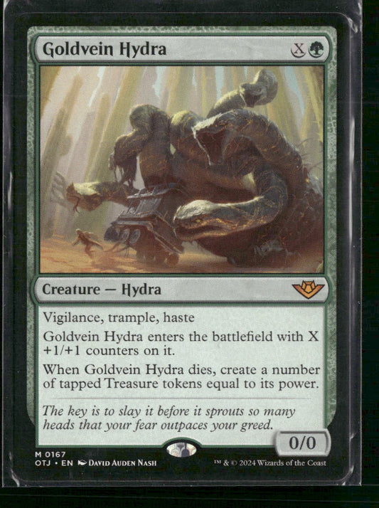 Goldvein Hydra Outlaws of Thunder Junction #167 - Front