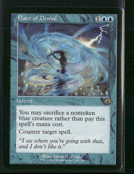 Flare of Denial (Retro Frame) Modern Horizons 3 #400 - Front