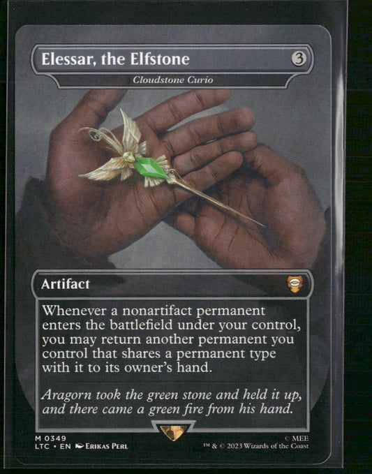 Elessar, the Elfstone Tales of Middle-earth #379 - Front