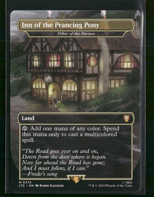 Inn of the Prancing Pony Tales of Middle-earth #402 - Front
