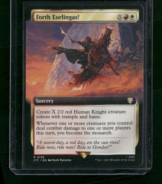Forth Eorlingas! (Extended Art) Tales of Middle-earth #139 - Front