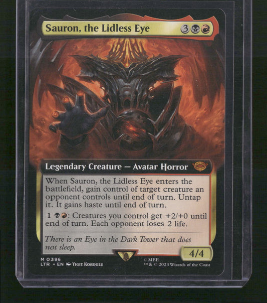 Sauron, the Lidless Eye (Extended Art) Tales of Middle-earth #396 - Front