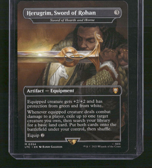 Herugrim, Sword of Rohan Tales of Middle-earth #354 - Front