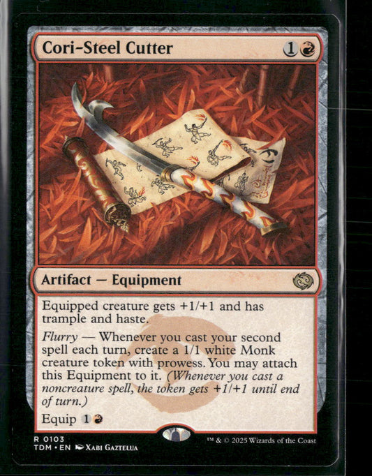 Cori-Steel Cutter Tarkir: Dragonstorm #103 - Front