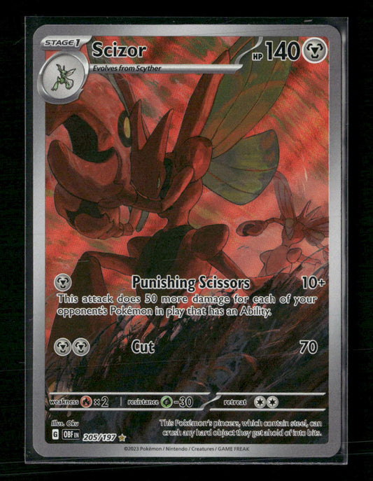 Scizor SV03: Obsidian Flames #205/197 - Front