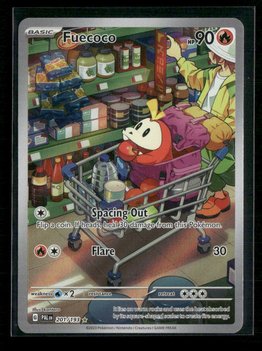 Fuecoco SV02: Paldea Evolved #201/193 - Front