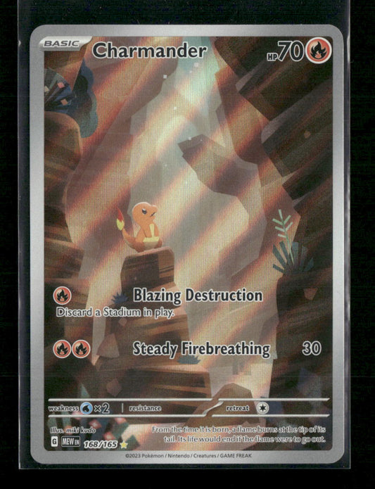 Charmander SV: Scarlet & Violet 151 #168/165 - Front