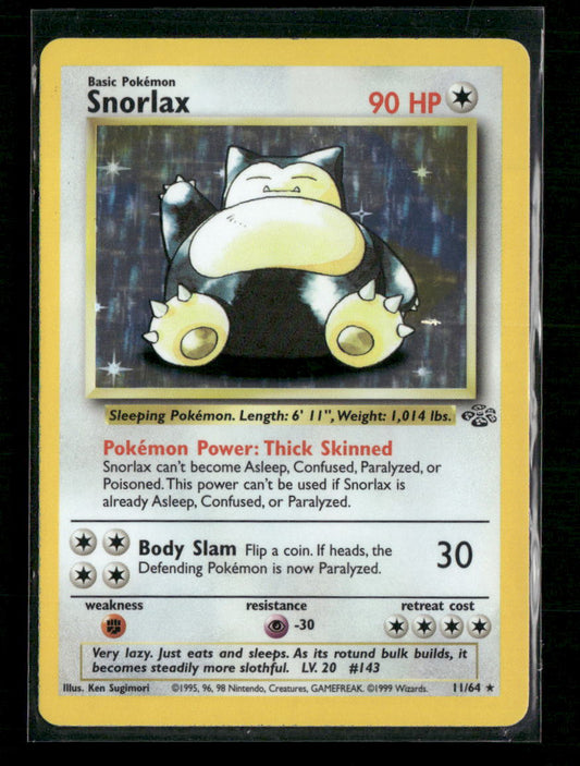 Snorlax (11) Jungle #11/64 - Front