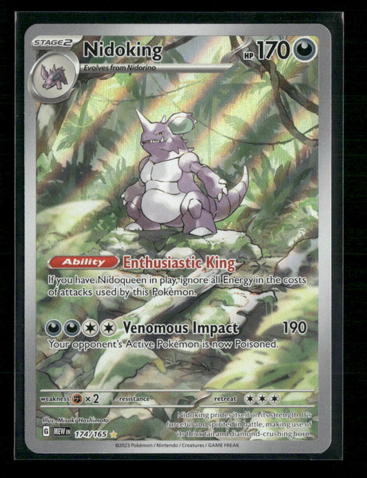 Nidoking SV: Scarlet & Violet 151 #174/165 - Front