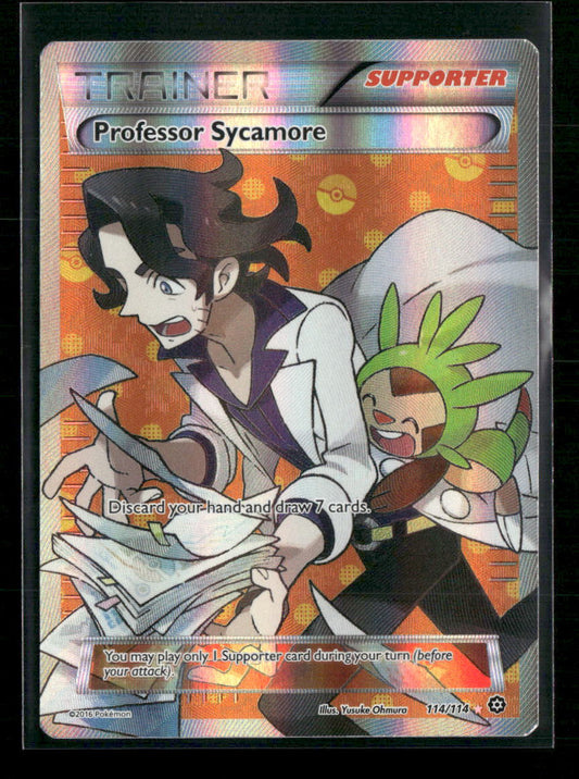 Professor Sycamore XY - Steam Siege #114/114 - Front