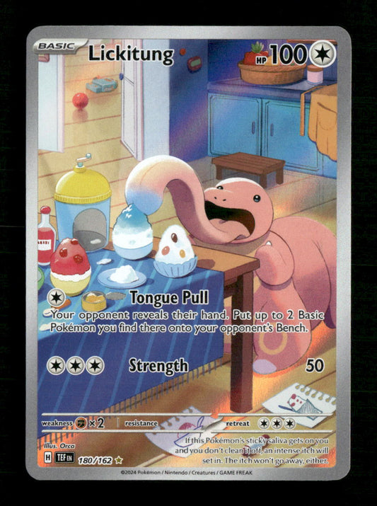 Lickitung SV05: Temporal Forces #180/162 - Front