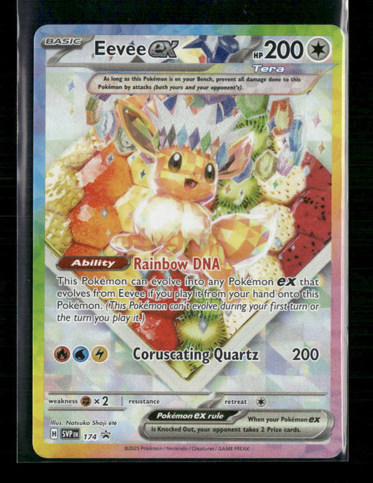 Eevee ex SV: Scarlet & Violet Promo Cards #174 - Front