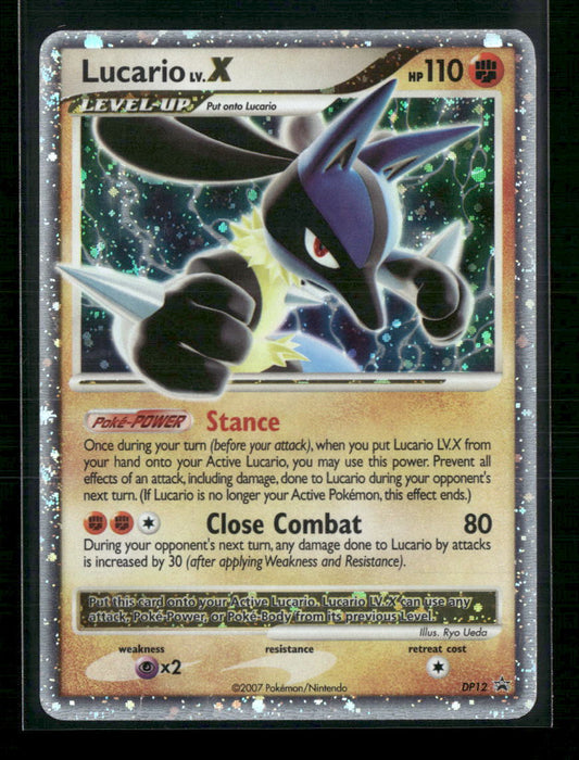 Lucario LV.X Diamond and Pearl Promos #DP12 - Front