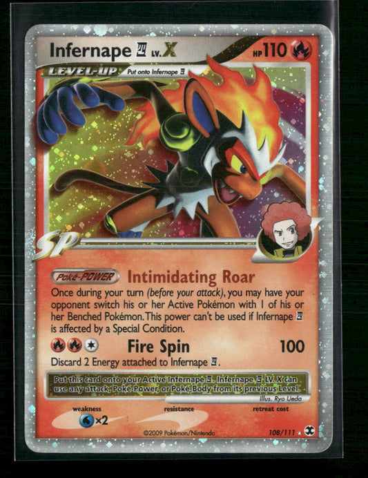 Infernape E4 Lv.X Rising Rivals #108/111 - Front