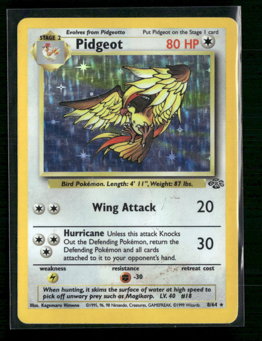 Pidgeot (8) Jungle #08/64 - Front