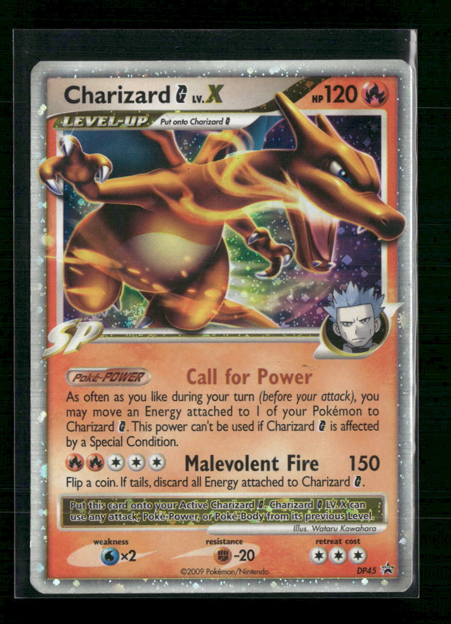 Charizard G LV.X Diamond and Pearl Promos #DP45 - Front