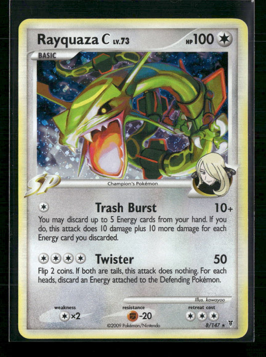 Rayquaza C Supreme Victors #8 - Front
