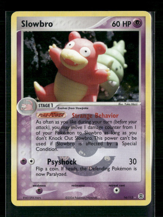 Slowbro FireRed & LeafGreen #14/112 - Front