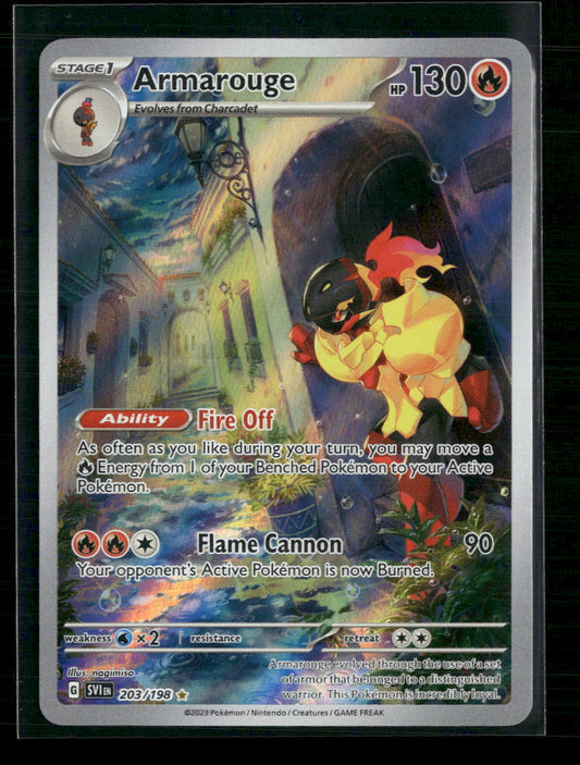 Armarouge SV01: Scarlet & Violet Base Set #203/198 - Front