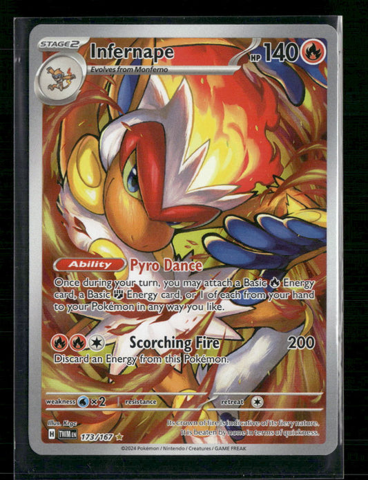 Infernape SV06: Twilight Masquerade #173/167 - Front