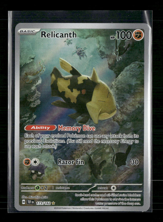 Relicanth SV05: Temporal Forces #173/162 - Front