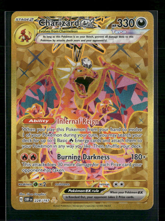 Charizard ex SV03: Obsidian Flames #228/197 - Front