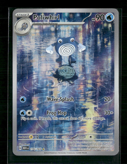Poliwhirl SV: Scarlet & Violet 151 #176/165 - Front