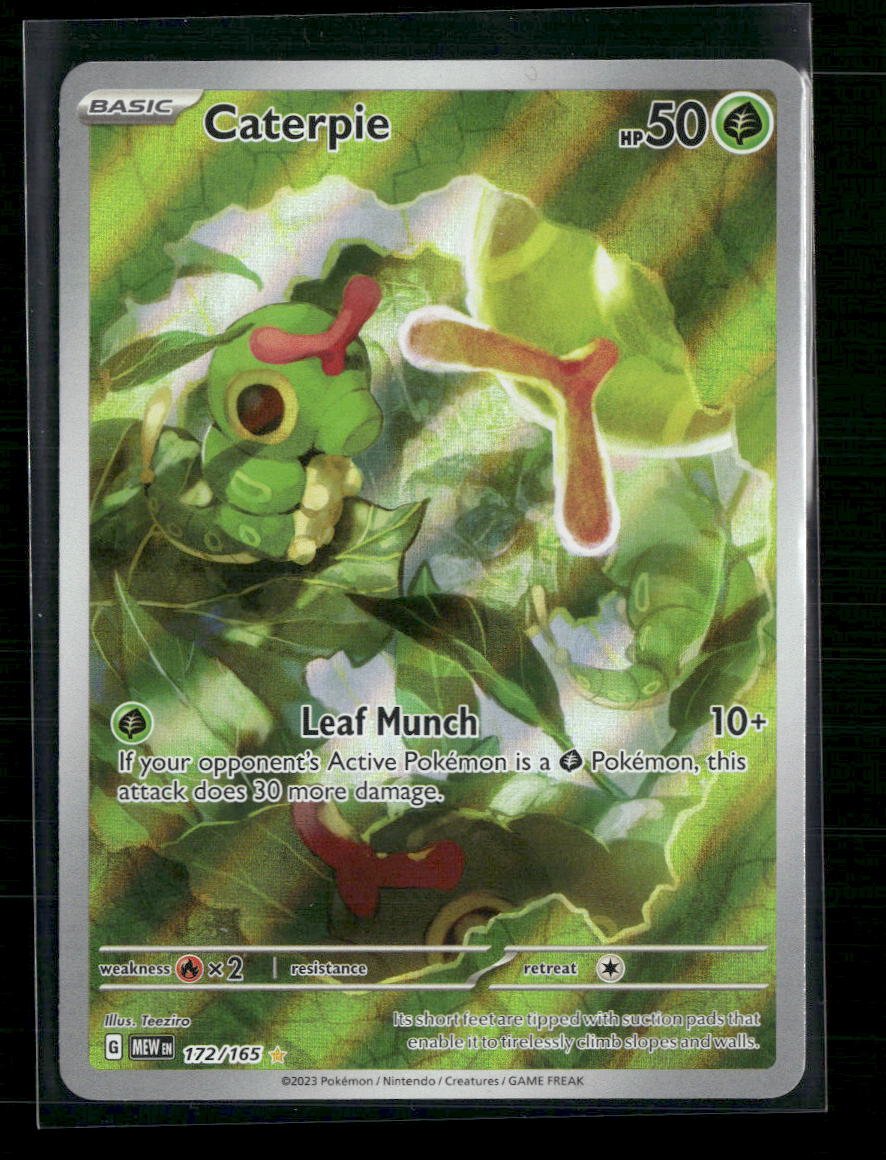 Caterpie SV: Scarlet & Violet 151 #172/165 - Front