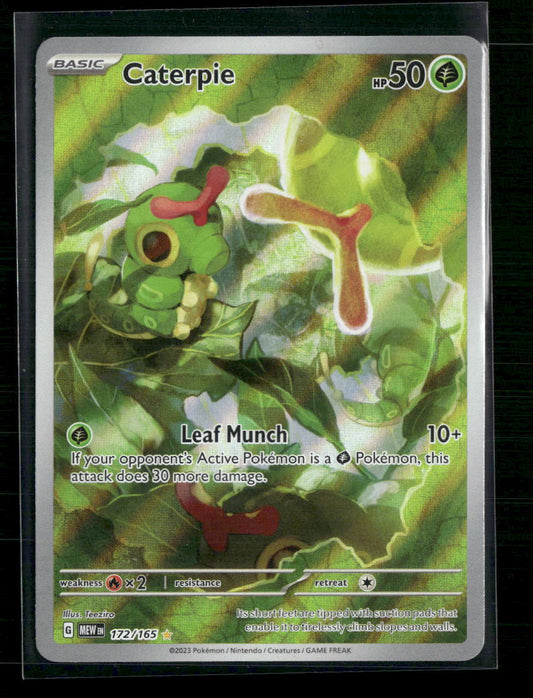 Caterpie SV: Scarlet & Violet 151 #172/165 - Front