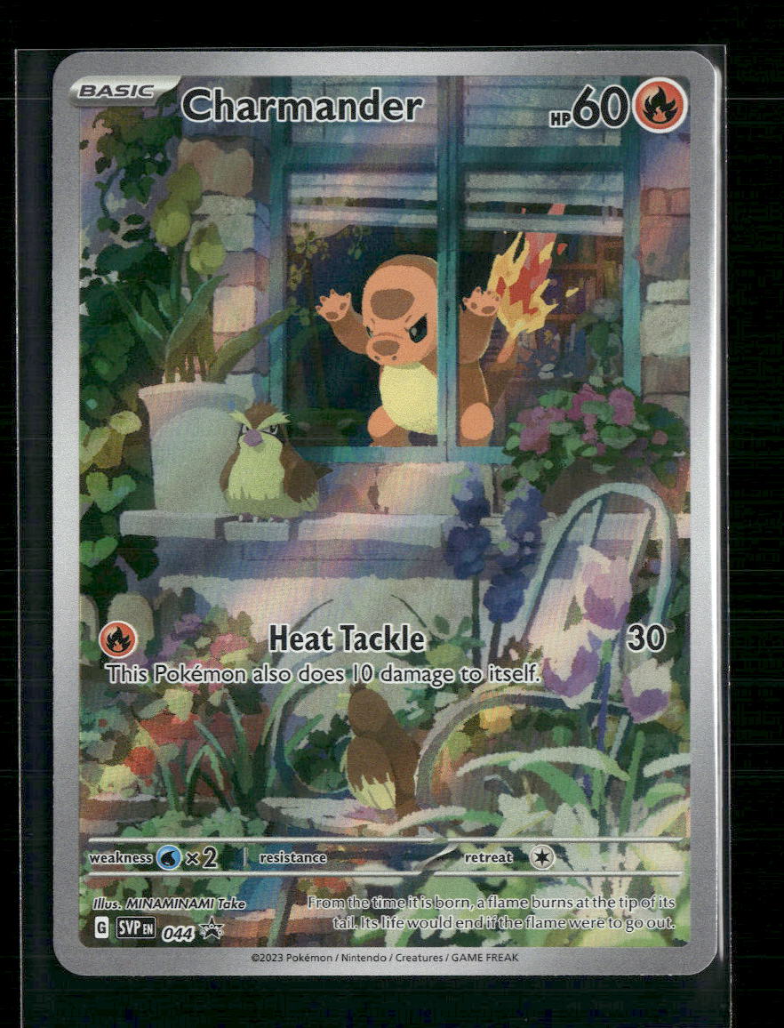 Charmander SV: Scarlet & Violet Promo Cards #044 - Front
