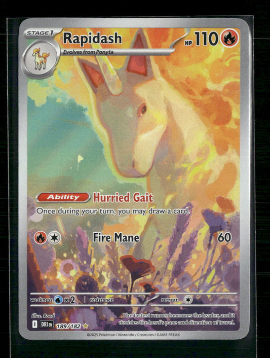 Rapidash SV10: Destined Rivals #189/182 - Front
