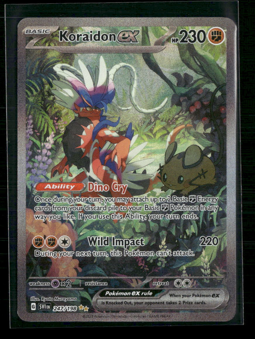 Koraidon ex SV01: Scarlet & Violet Base Set #247/198 - Front