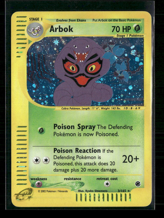 Arbok (3) Expedition #003/165 - Front