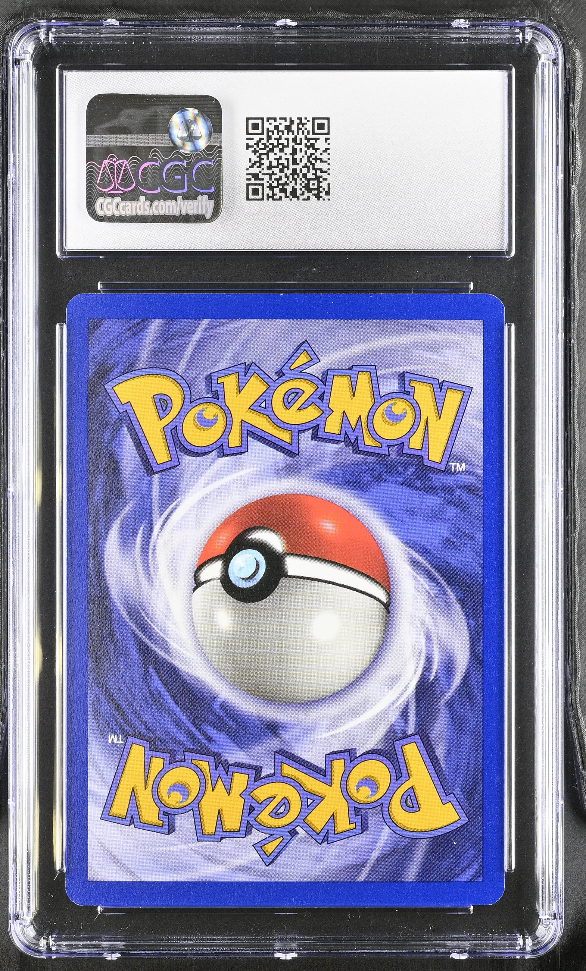 Psyduck 1999 Fossil #53/62 CGC - Back