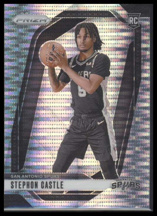Stephon Castle 2024-25 Panini Prizm #234 Prizms Silver - Front