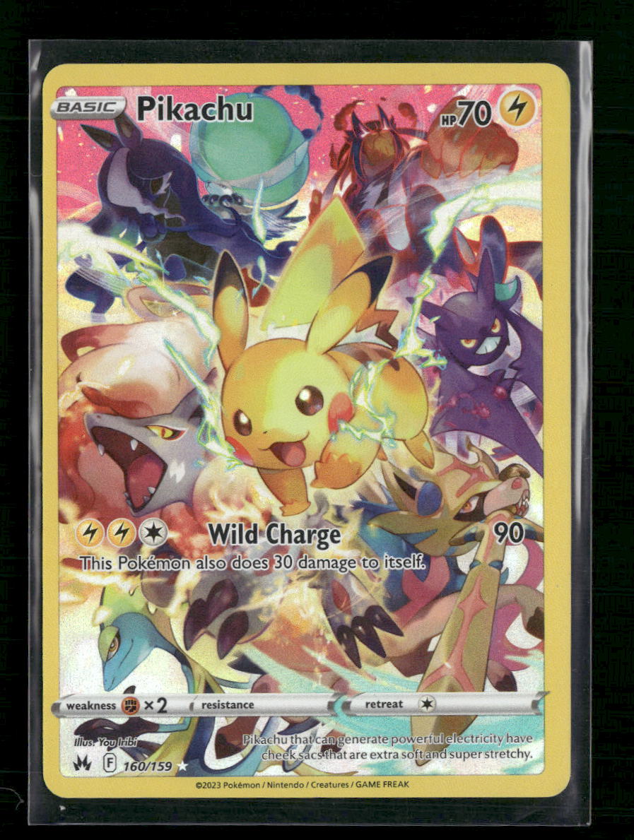 Pikachu (Secret) Crown Zenith #160/159 - Front