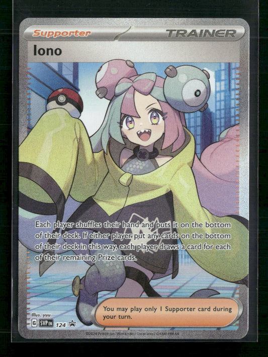 Iono SV: Scarlet & Violet Promo Cards #124 - Front