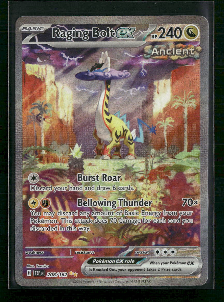 Raging Bolt ex SV05: Temporal Forces #208/162 - Front