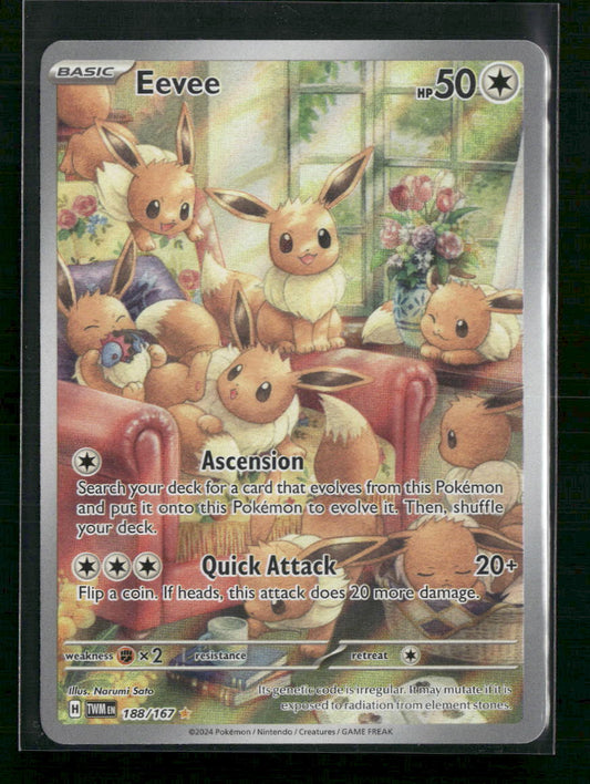 Eevee SV06: Twilight Masquerade #188/167 - Front