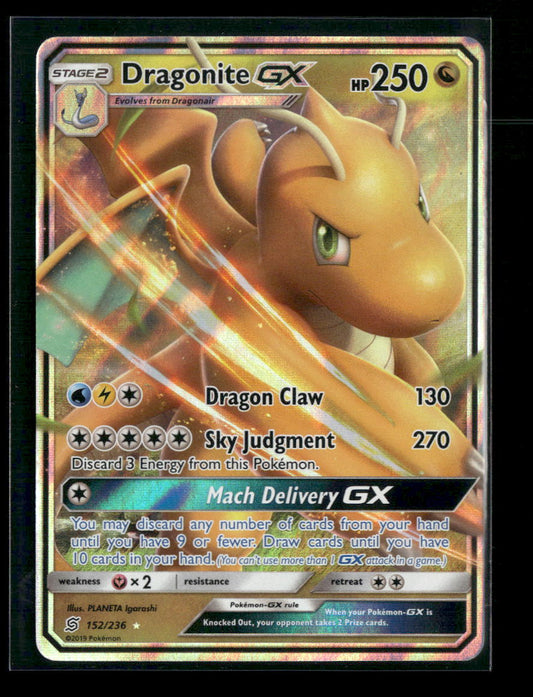 Dragonite GX SM - Unified Minds #152/236 - Front