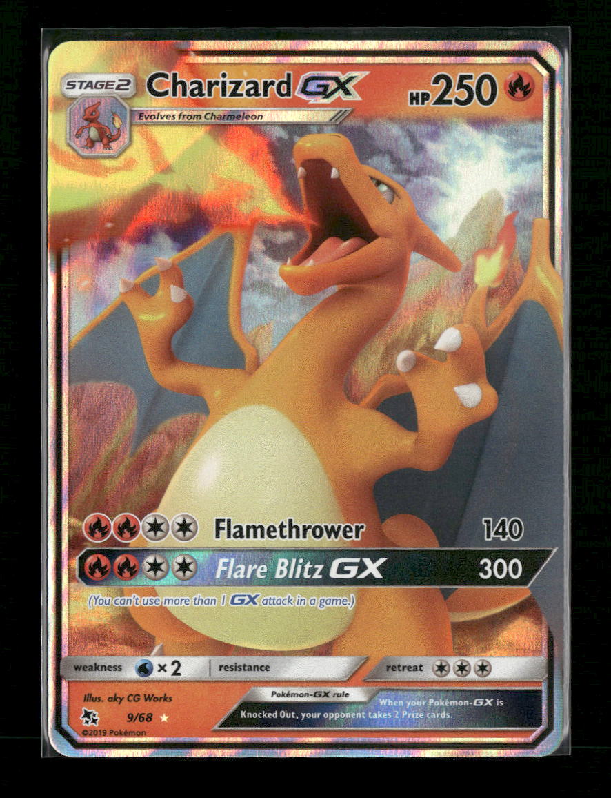Charizard GX Hidden Fates #9/68 - Front