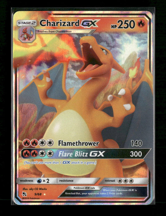 Charizard GX Hidden Fates #9/68 - Front